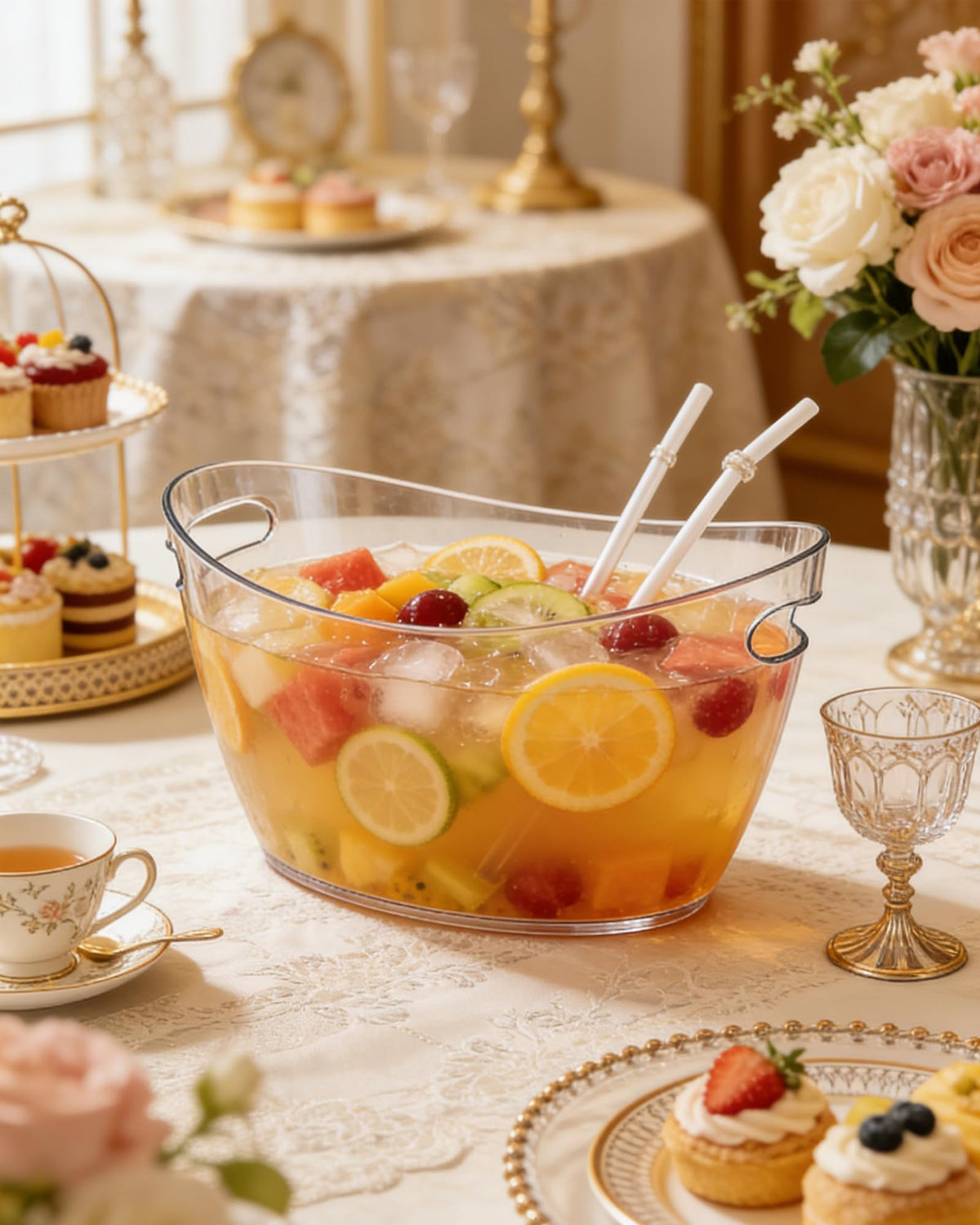ZILAMGOO deep design keeps beverages cooler longer during celebrations.