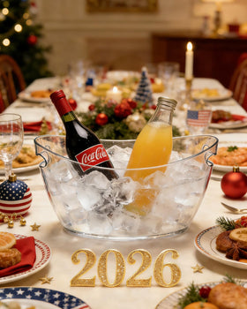 ZILAMGOO crystal-clear acrylic is sturdy and leak-resistant for event setups.