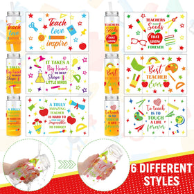 Ziliny 420ml cups with six print patterns for durable daily use.