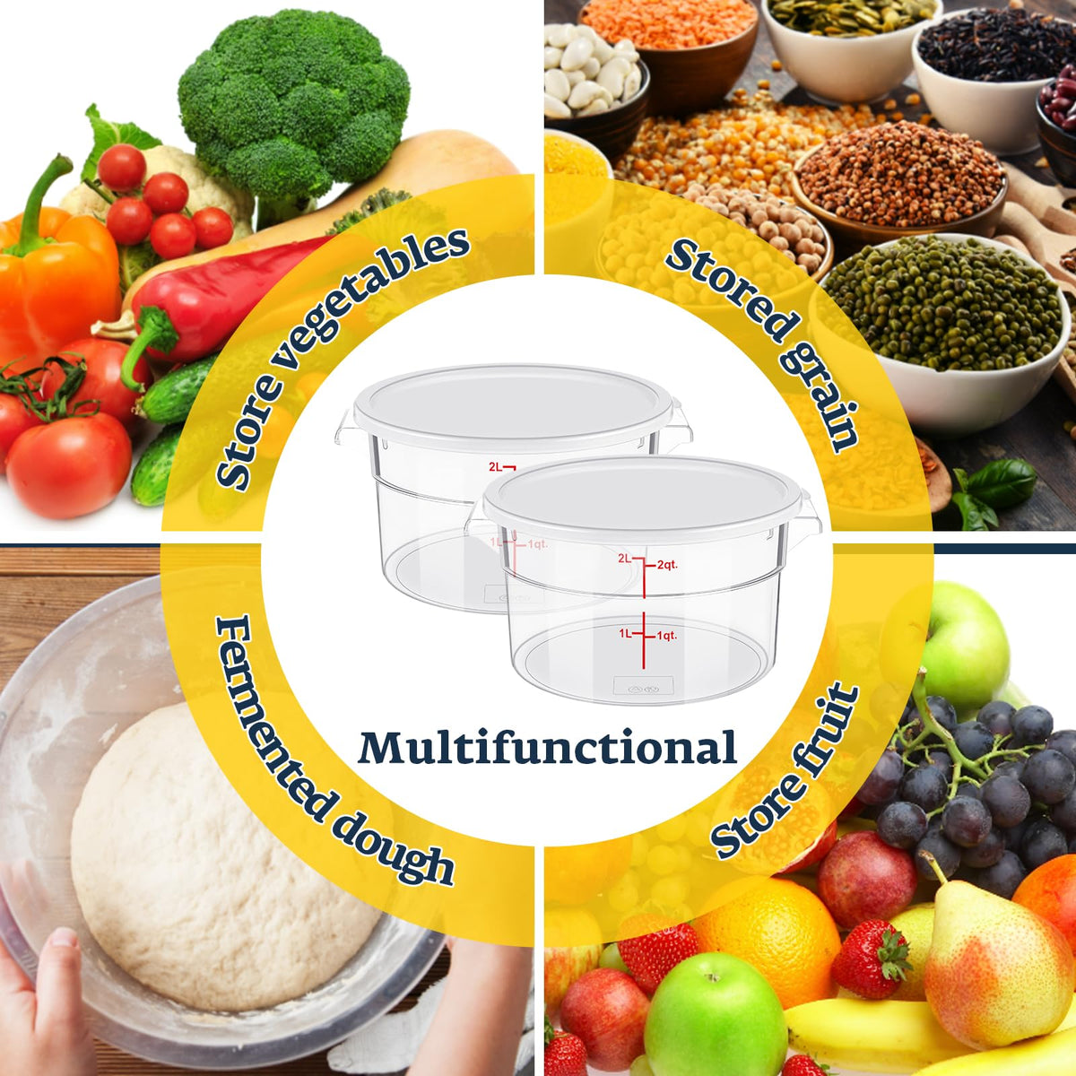 Ziliny clear translucence lets you identify contents at a glance.