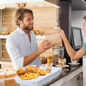 Ziliny crack-resistant trays handle bulk foods with ease.