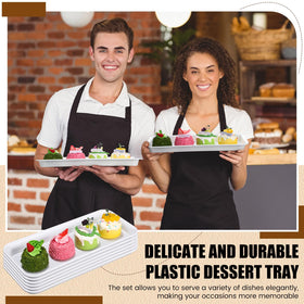 Ziliny easy-clean plastic trays designed to resist fading and last