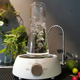 ZILJJ versatile carafe for water, iced tea, or juice at meals.