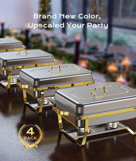 ZILODE gold-silver palette elevates table presentation.
