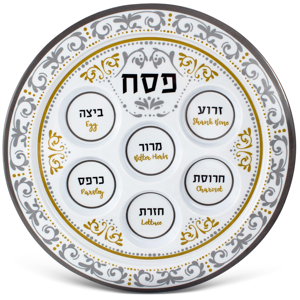 Zion Judaica centerpiece Seder plate sparks conversation and preserves tradition at Pesach.
