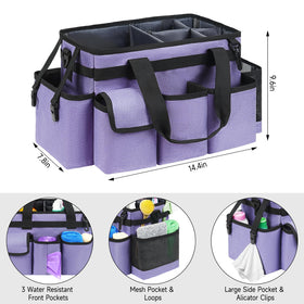 ZIOZERTT cleaning bag with adjustable strap for comfortable transport
