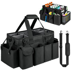 ZIOZERTT Cleaning Caddy Bag with large main compartment for organized storage