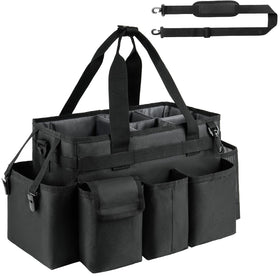 ZIOZERTT Cleaning Caddy with a sturdy handle for easy transport.