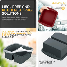 ZIP STANDING trays are oven-safe and microwave-safe for reheating.