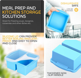 ZIP STANDING trays are microwave and oven safe for versatile use.