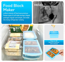 ZIP STANDING silicone lids seal tightly and resist leaks.