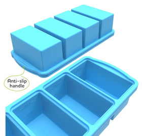 ZIP STANDING space-saving design helps organize leftovers and soups