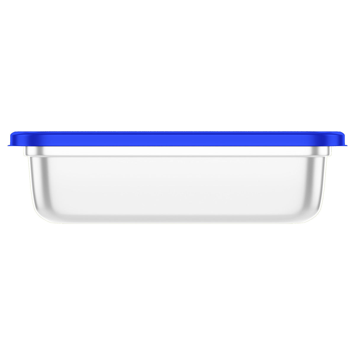 Ziploc ridged lid provides secure grip for opening and closing