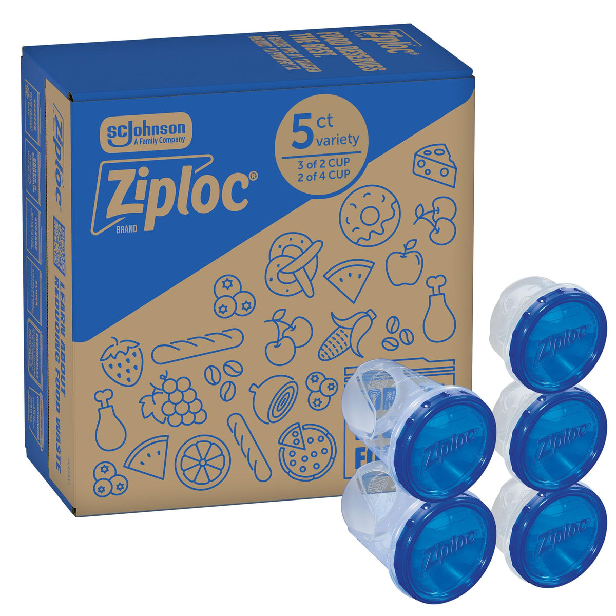 Ziploc Twist n Loc container leak-resistant for safe liquid storage