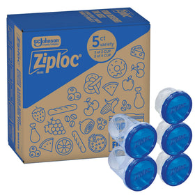 Ziploc Twist n Loc container leak-resistant for safe liquid storage