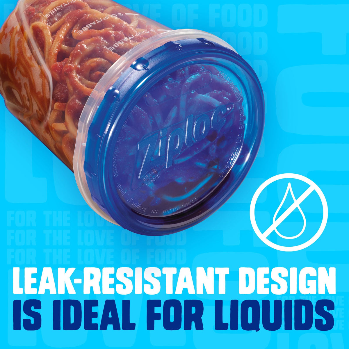 Ziploc Twist n Loc freshness lock container preserves leftovers
