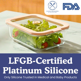 Ziruma freezer-safe borosilicate glass containers keep flavors fresh for weeks.