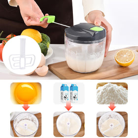 Easy-clean design with detachable blade and rinse-ready parts.