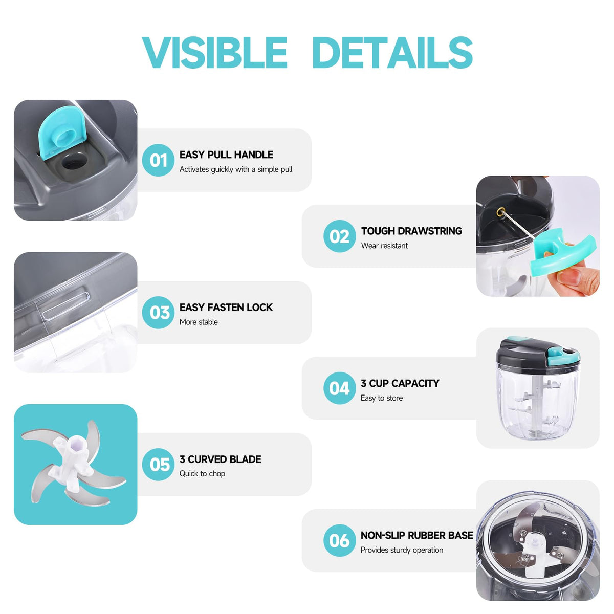 Ziweaye compact portable design ideal for travel and camping.
