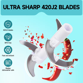 Ziweaye detachable blade for easy cleaning and safe handling.