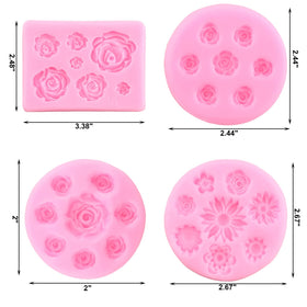 ZiXiang fondant mold with easy release for quick, clean fondant shapes