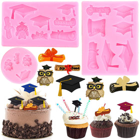 ZiXiang fondant mold set enables multi-piece cake embellishments