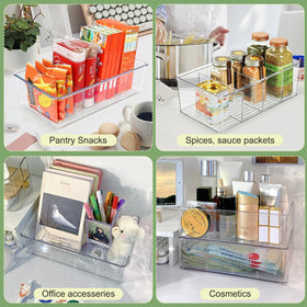 ZIZOTI snack and spice storage bin organizes kitchen essentials