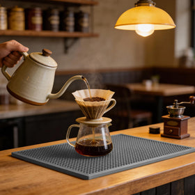 ZJWZLG bar mat durable rubber handles daily use and heat.