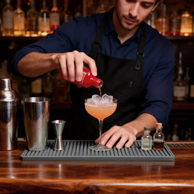 ZJWZLG Bar Mat Small heat-resistant silicone protects counters from hot items