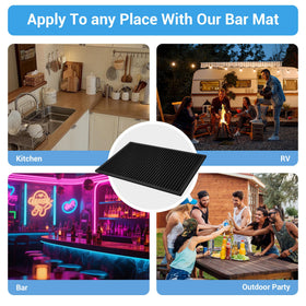 ZJWZLG Bar Mat stylish home bar accessory for countertops