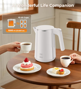 ZKBHOME electric kettle suitable for home office and kitchen use