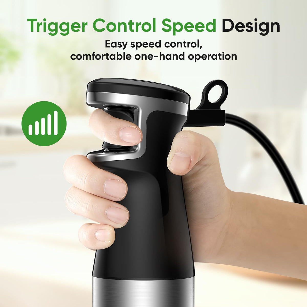 ZKBHOME three in one attachments with whisk and milk frother for versatile prep