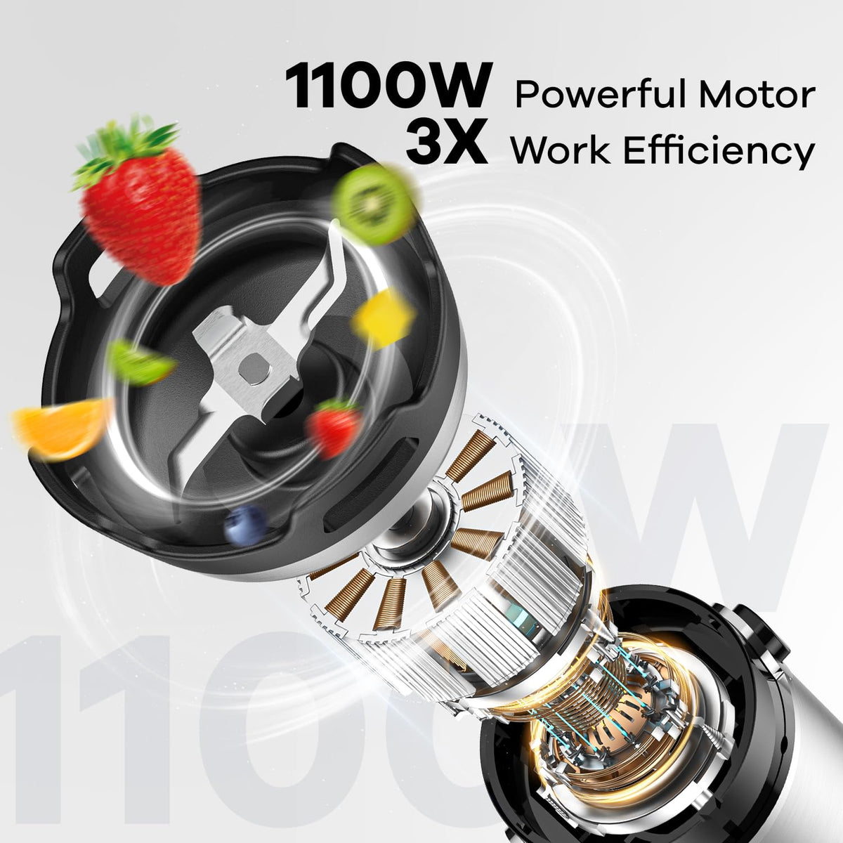 ZKBHOME trigger speed control offers precise one handed operation while blending.