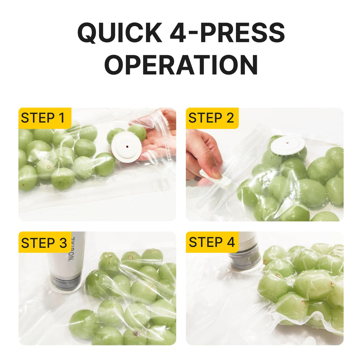 ZKIRON ideal for bulk meal prep and freezer organization.