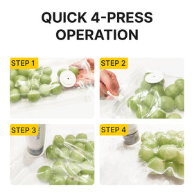 ZKIRON ideal for bulk meal prep and freezer organization.