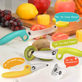 PandaGuard finger guard with non-slip handles supports secure kitchen use.