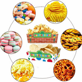 Zliisang microwave-safe cartoon trays, convenient for reheating snacks.