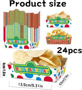 Zliisang thickened cardboard trays, waterproof and oilproof for greasy foods.