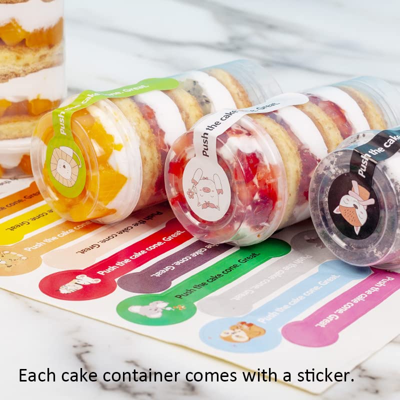 ZLKSKER lids for reusable cake pop containers