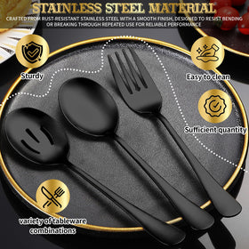 ZLMTZDJD gold serving tongs ready for BBQ or catering tasks