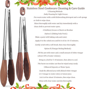 ZLMXXT salad-serving tongs ideal for tossing greens at table.