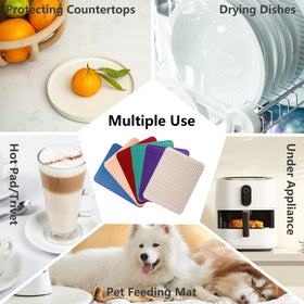 ZLR heat-resistant trivet doubles as a mat for hot pans.
