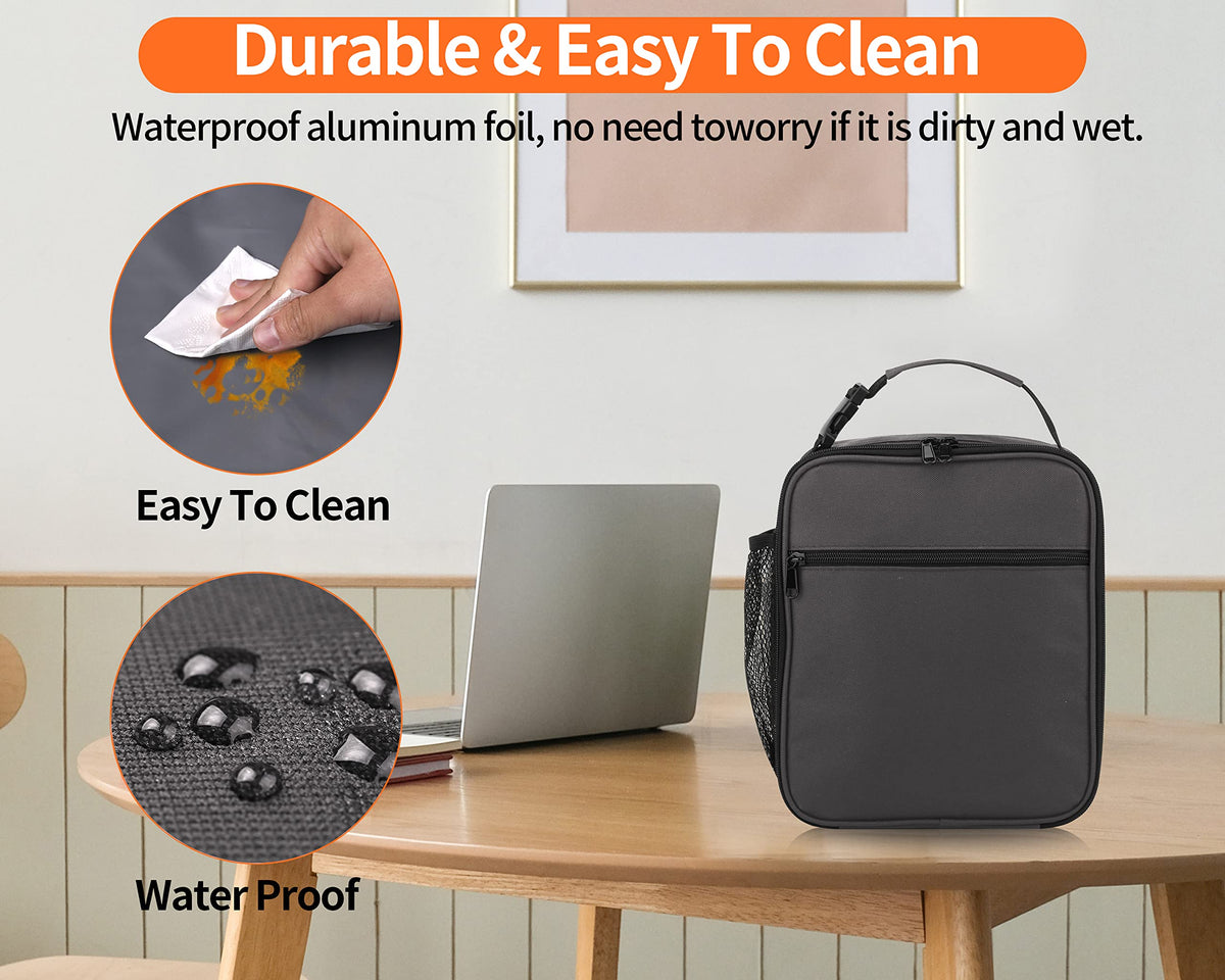 ZM-YOUTOO lunch box spill-proof lid helps prevent leaks during commutes.