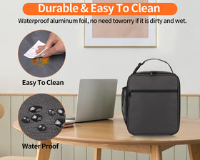 ZM-YOUTOO lunch box spill-proof lid helps prevent leaks during commutes.