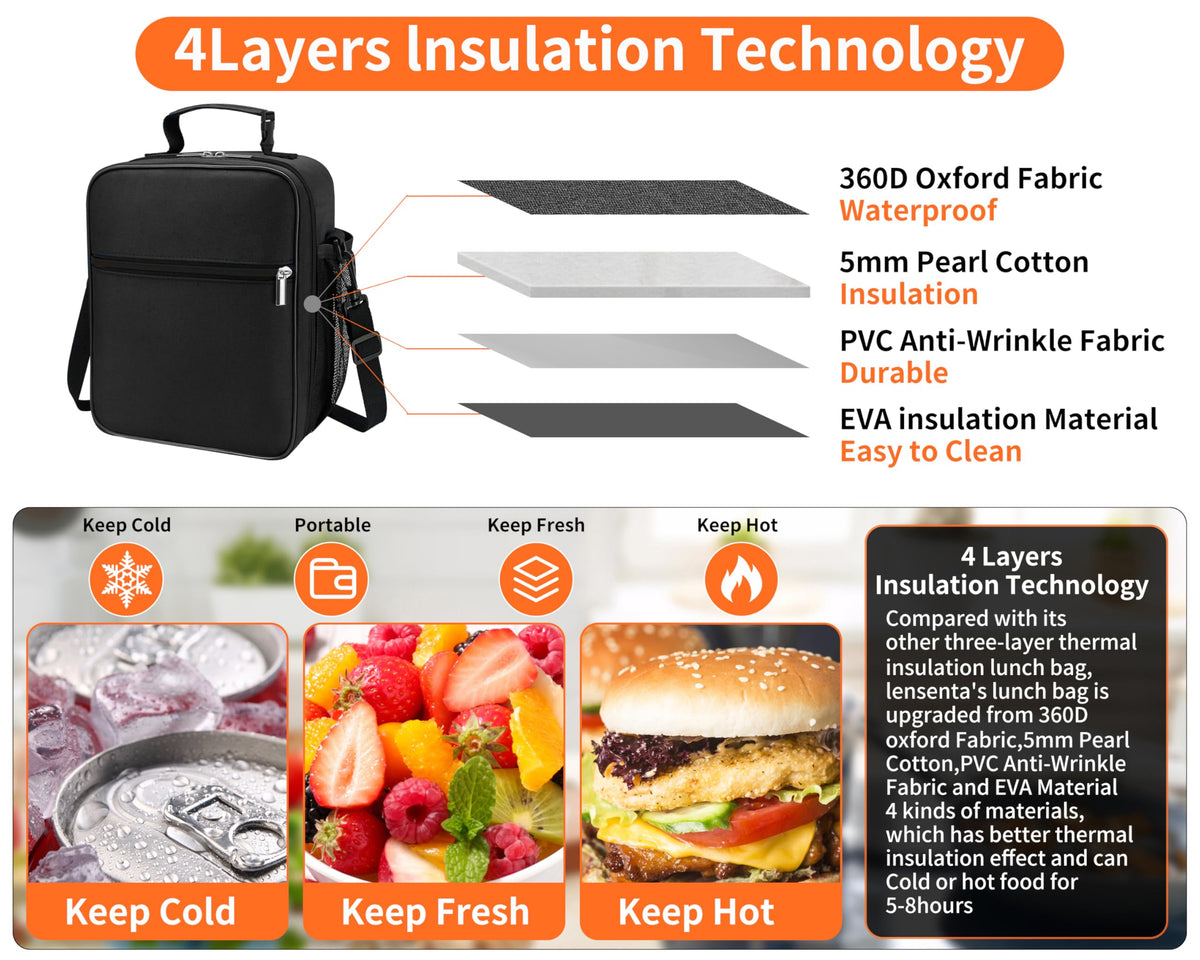 ZM-YOUTOO lunch box great for men and women