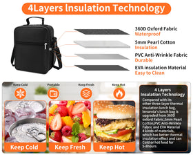 ZM-YOUTOO lunch box great for men and women