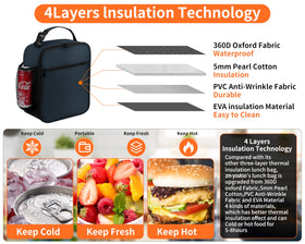 ZM-YOUTOO lunch box ideal for outdoor picnics and adventures