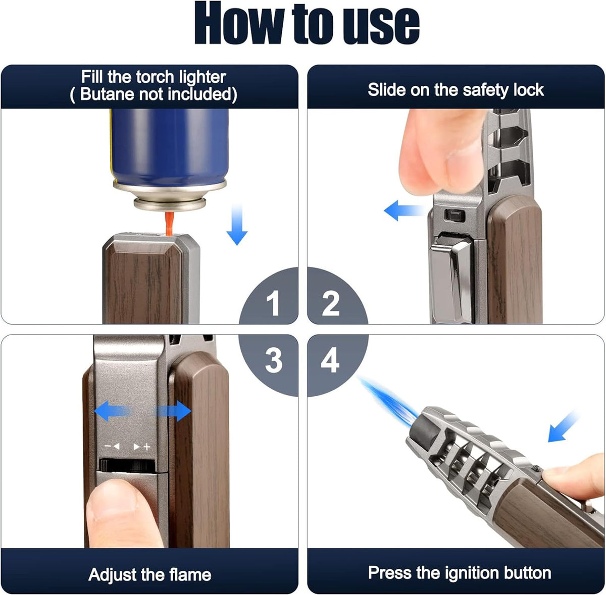 zmiao compact pocket-friendly lighter for camping and cooking.