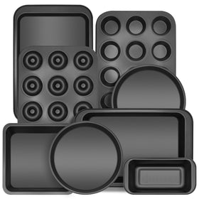 zmkele bakeware set donut pan for even browning and easy release