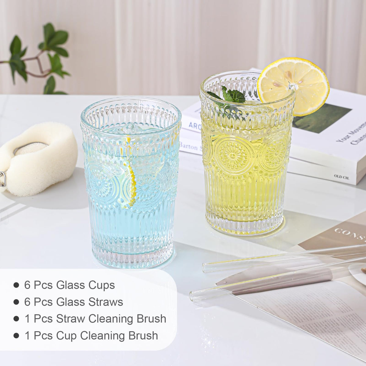 ZMOWIPDL cup cleaning brush keeps glassware spotless